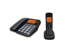 Uniden Τηλέφωνο Ασύρματο COMBO UNIDEN AT-4503 Μαύρο