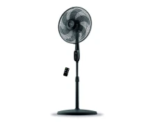 Primo Ανεμιστήρας Ορθοστάτης S1684 Primo 16'' 40εκ. DC Με Τηλεχειριστήριο Μαύρος
