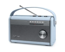 Muse Ραδιόφωνο M-098VB MUSE Μπαταρίας-Ρεύματος με Bluetooth Μπλε