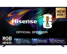 Hisense 100UR8S 100'' RGB MiniLED SmartTV 4K 180Hz Τηλεόραση