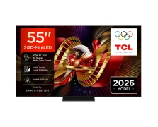 TCL 55C8L 55'' 4K Premium SQD-Mini LED Smart TV Τηλεόραση (2026)