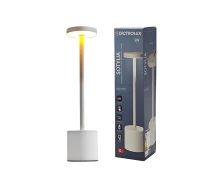 Dictro Lux Φωτιστικό επιτραπέζιο LED επαναφορτιζόμενο 794951 DICTRO LUX Λευκό (020131)