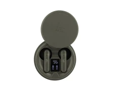 TnB Ακουστικά Bluetooth με θήκη και ένδειξη φόρτισης EBSHINYGN2 TNB πράσινα (070065)