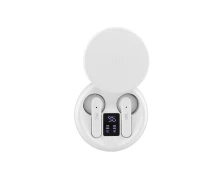 TnB Ακουστικά Bluetooth με θήκη και ένδειξη φόρτισης EBSHINYWH2 TNB Λευκά (070067)