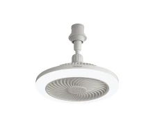 Dictro Lux Ανεμιστήρας οροφής με LED φως E27 25εκ 586128 DICTRO LUX Λευκός (180084)