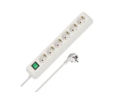 Brennenstuhl Πολύπριζο 6 Θέσεων με Διακόπτη 3m 1159520423 Λεύκο (150199)