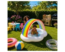 Intex Πισίνες Κήπου - Βεράντας Swimmng Pool Baby Rainbow I03402520 (367400017)