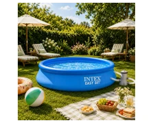 Intex Πισίνες Κήπου - Βεράντας Πισινα Φουσκωτη Me Filter Pump 12v(gs) 475x84cm I0 (367400023)