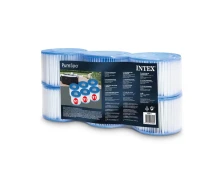 Intex Φίλτρα Σπα Intex S1 - 6 Τμχ (346400019)