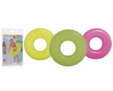 Intex Φουσκωτά & Στρώματα Θαλάσσης Swim Ring Neon Colour 91cm Assorted I03402390 (367200017)