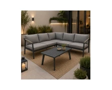 Lesli Living Ολοκληρωμένα Σέτ Lounge Corner Set Belgium (364600131)