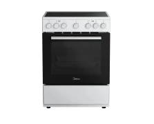 Midea MFO24D-ME4R10F(WH) Ελεύθερη Κουζίνα Κεραμική