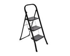 ESTIA ΣΚΑΛΟΣΚΑΜΠΟ NEO BLACK ΜΕ 3 ΣΚΑΛΙΑ 46x71x105cm