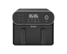 Estia Duo Fry 1700w 11lt με Προετοιμασία 2 Διαφορετικών Γευμάτων Air fryer Φριτέζα Αέρος