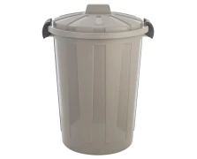 Homely ΚΑΔΟΣ ΑΠΟΡΡΙΜΑΤΩΝ OUTBIN ΕΞΩΤΕΡΙΚΟΥ ΧΩΡΟΥ ΠΛΑΣΤΙΚΟΣ ΜΕ ΚΑΠΑΚΙ 60lt ΓΚΡΙ