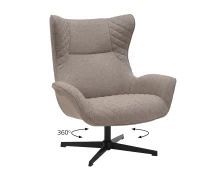 Varossi Πολυθρόνα Gossip μόκα 90 x 87 x 105 (300-382)