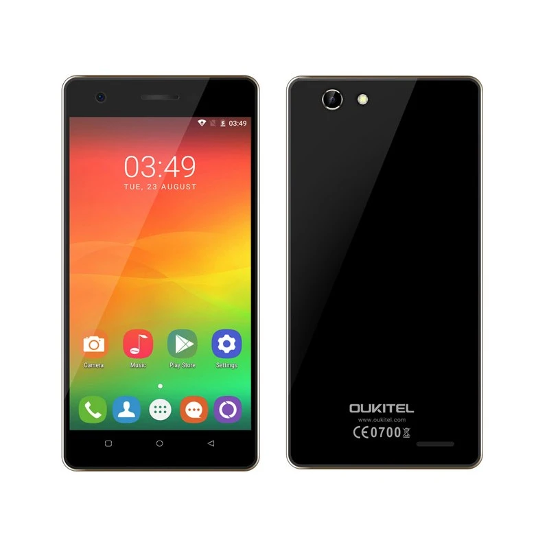 OUKITEL C4 5'' 4G Quad Core 1GB/8GB 2000mAh Black Smartphone