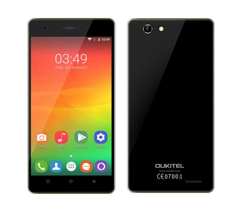 OUKITEL C4 5'' 4G Quad Core 1GB/8GB 2000mAh Black Smartphone