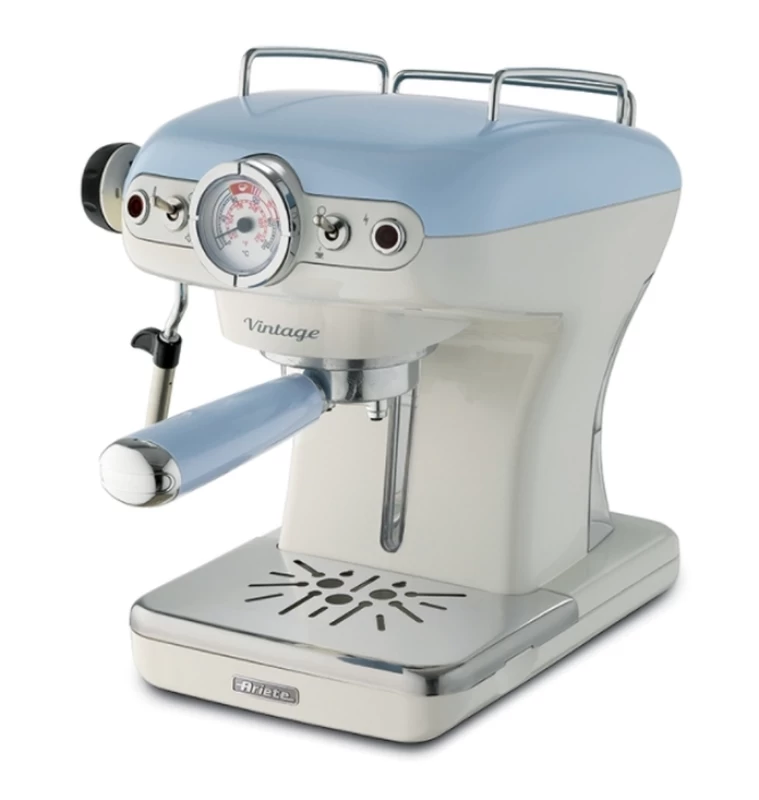 Ariete 1389/15 Vintage Light Blue Καφετιέρα Espresso