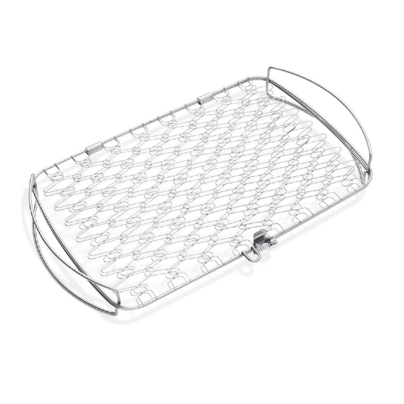 Weber 6471 Ορθογώνια Ανοξείδωτη σχάρα για ψάρια & λαχανικά (Q 300 & 57cm)
