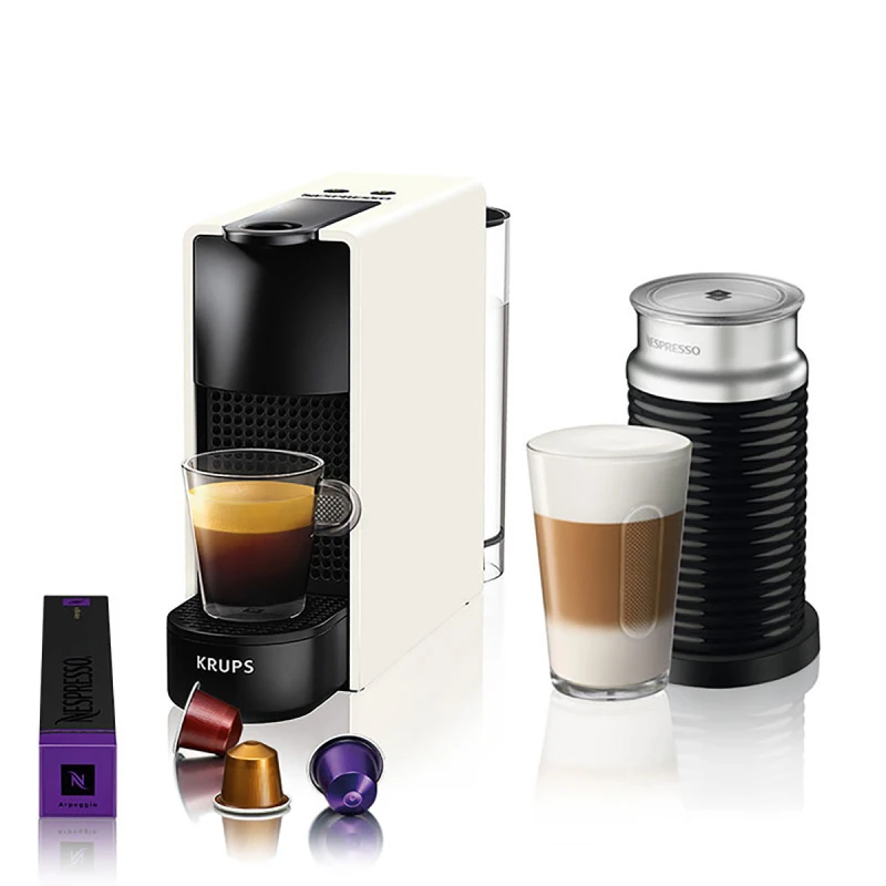 Krups Nespresso XN1111S Essenza Mini & Aeroccino Καφετιέρα Espresso (Δώρο 100€ επιστροφή σε παραγγελίες καφέ ή 60 κάψουλες)