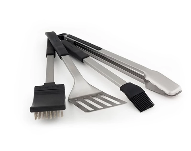 Broil King 64003 Σετ 4 τεμ. Inox (λαβίδα, σπάτουλα, βούρτσα, πινέλο) 