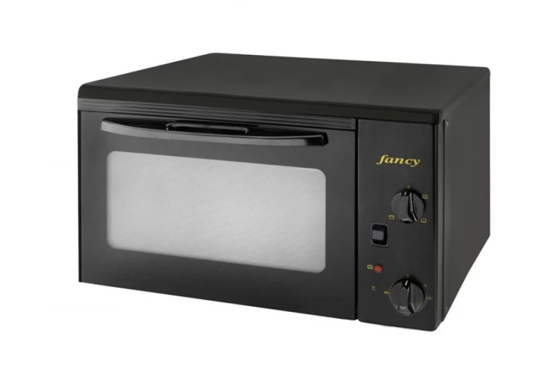Fancy 0219 Mαύρο Ηλεκτρίκο Κουζινάκι Mε Αερόθερμο Μοτέρ