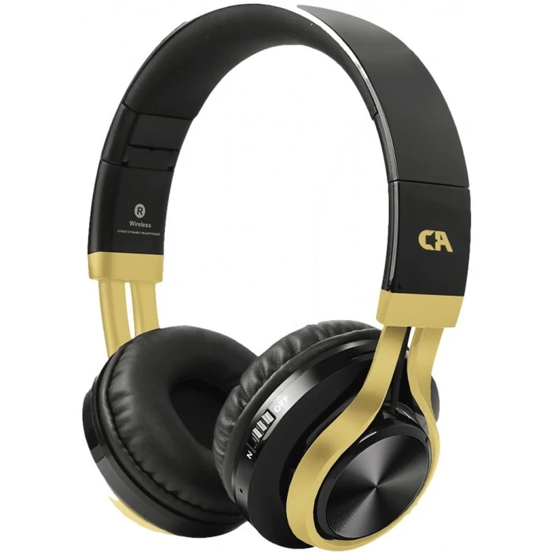 Crystal Audio BT-01-KG Black/Gold Ασύρματα Ακουστικά Bluetooth (381411)