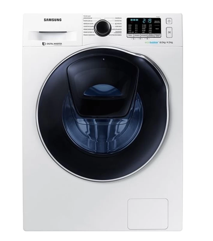 Samsung WD80K5A10OW/LV Πλυντήριο-Στεγνωτήριο