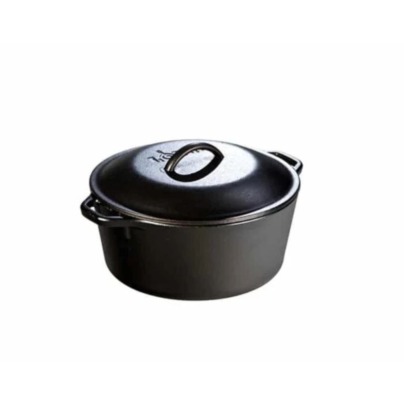 Lodge L8DOL3 Μαντεμένιο Dutch Oven 4,73 lt με μαντεμένιο καπάκι