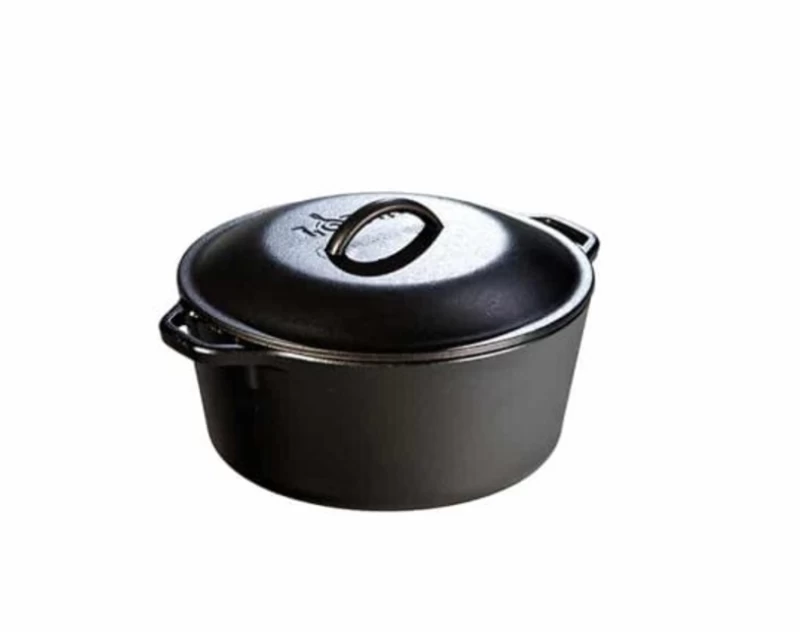 Lodge L8DOL3 Μαντεμένιο Dutch Oven 4,73 lt με μαντεμένιο καπάκι