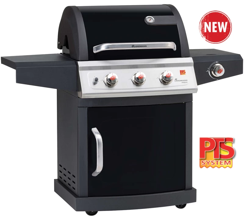 Landmann LD 12653 Miton PTS 3.1 Black Ψησταριά Υγραερίου