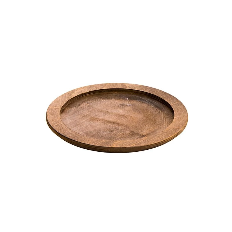 Lodge U7RP Οβάλ ξύλινη βάση 29 εκ. ιδανική για L7OGH3 