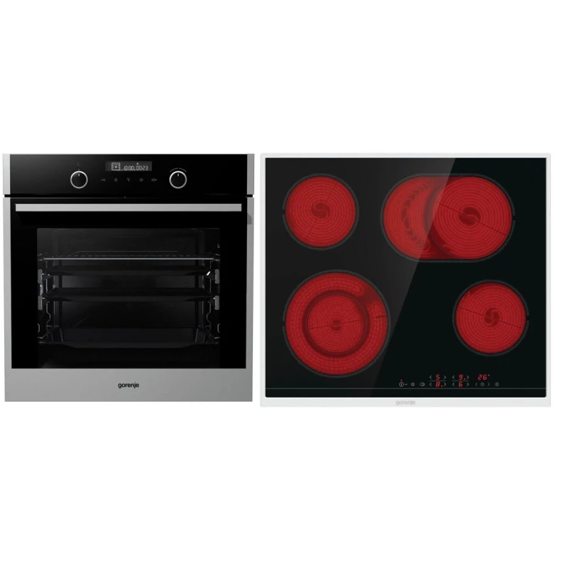 Gorenje BO747S30X + ECT643BX  Σετ Φούρνος/Εστία