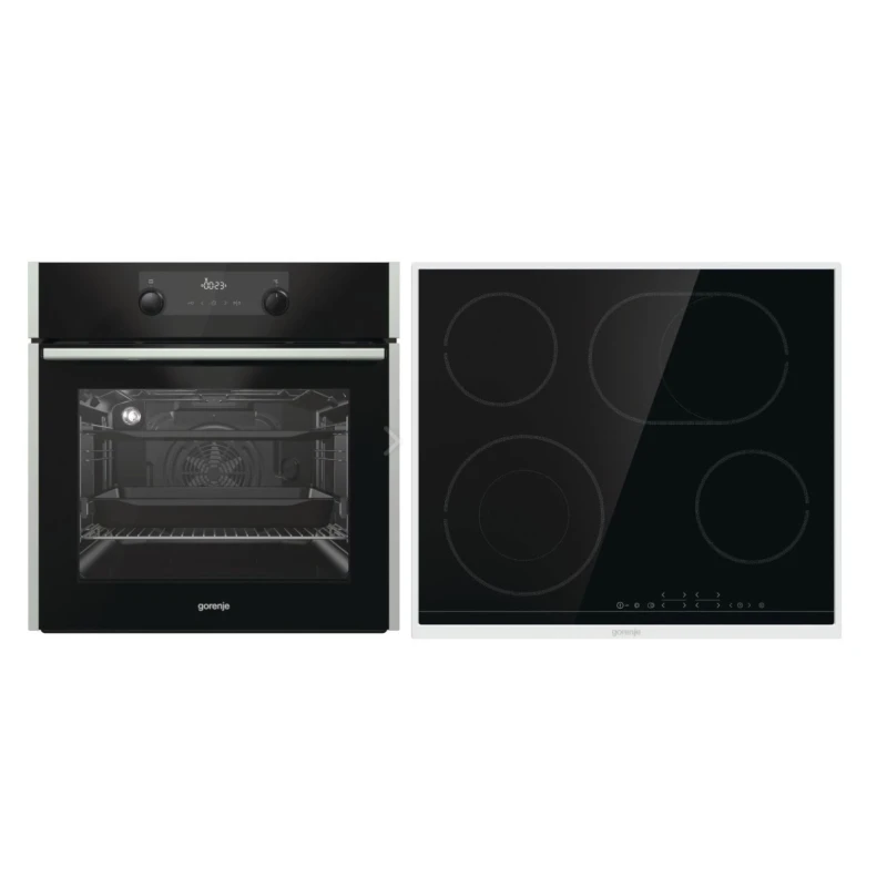 Gorenje BO737E24XG + ECT643BX Σετ Φούρνος/Εστία