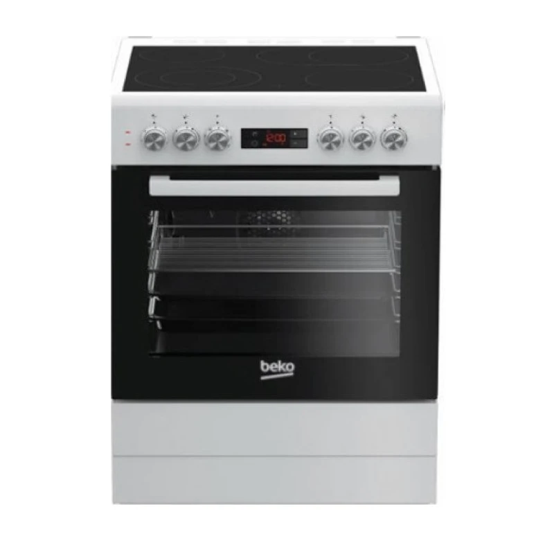 Beko FSM 67320DXS Κεραμική Κουζίνα
