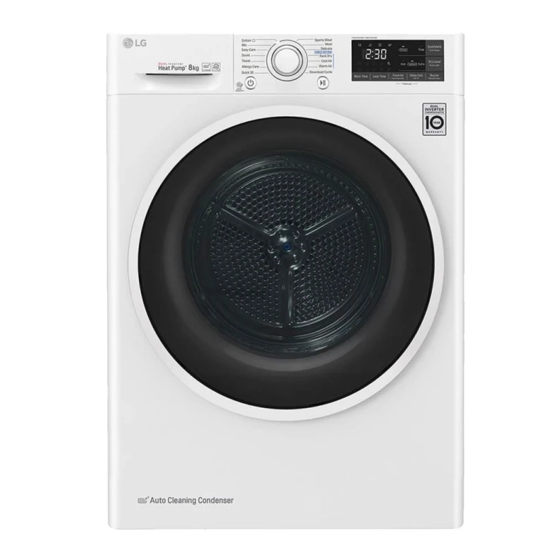 LG RC80U2AV4Q 8kg Στεγνωτήριο Ρούχων