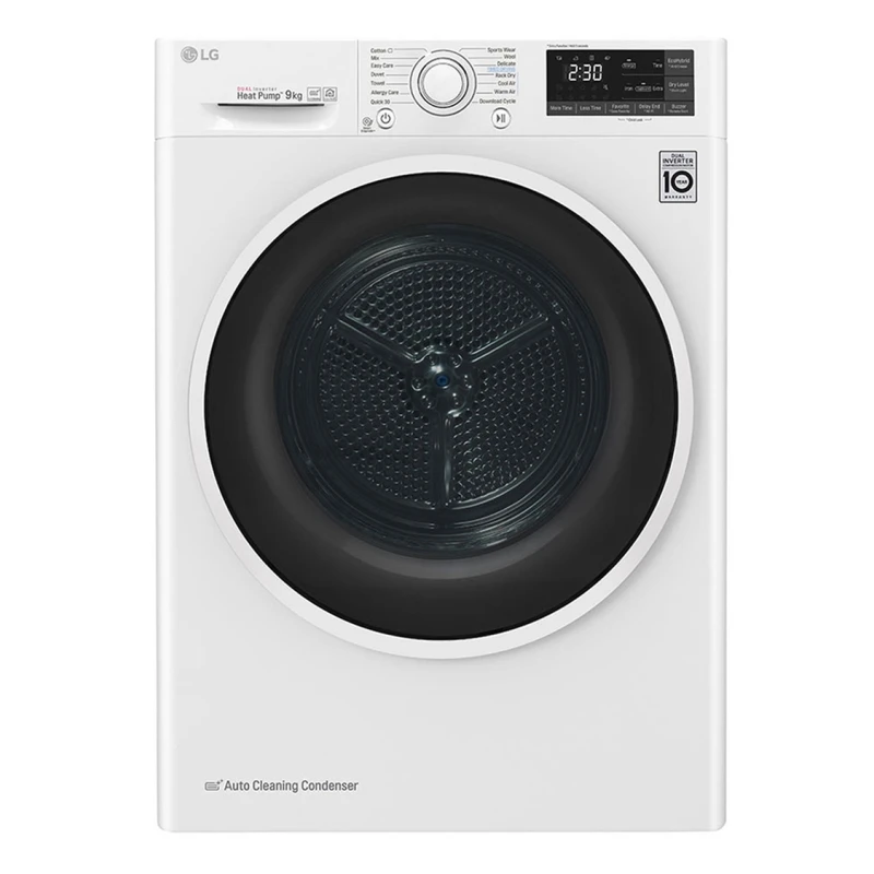 LG RC90U2AV4Q 9kg Στεγνωτήριο Ρούχων