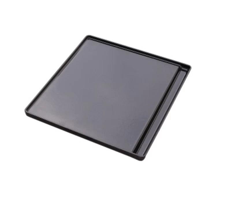 Plamen Μαντεμένια Πλάκα Ψησίματος Λεία 42x40cm με Επισμάλτωση (PLA36)