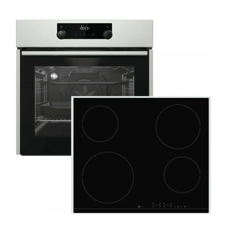 Gorenje BO737E11X + ECT641BΧ Σετ Φούρνος/Εστία