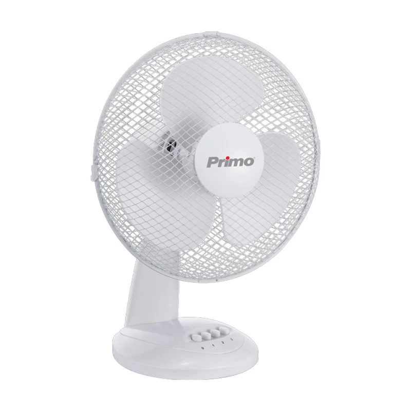 Primo PRTF-80406 16'' 40εκ Λευκός Ανεμιστήρας Επιτραπέζιος (800406)