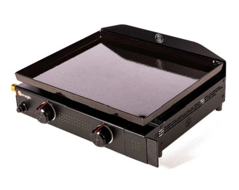 Somagic Canto 200 Επιτραπέζιo Πλατώ Υγραερίου με Ατσάλινη Πλάκα Ψησίματος ''Plancha'' (714636)