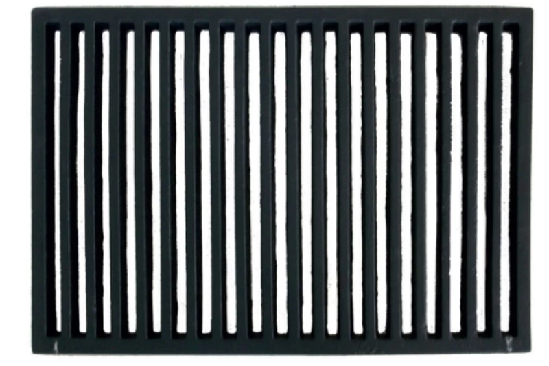 Kazis ΚΑΖ 450300 Μαντεμένια Σχάρα Ψησίματος BBQ 45X30 cm (KAZ450300)