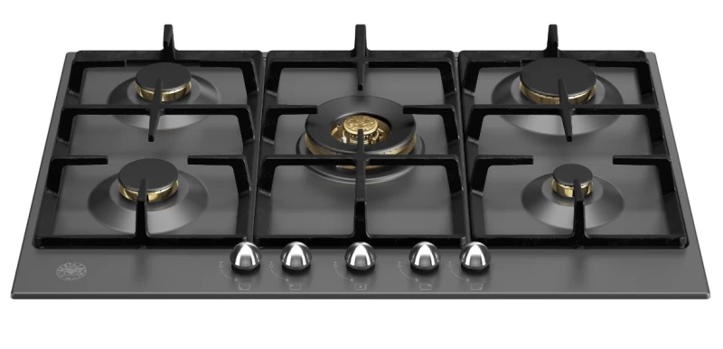 Bertazzoni P75 5C HER NE Αυτόνομη Εστία Γκαζιού