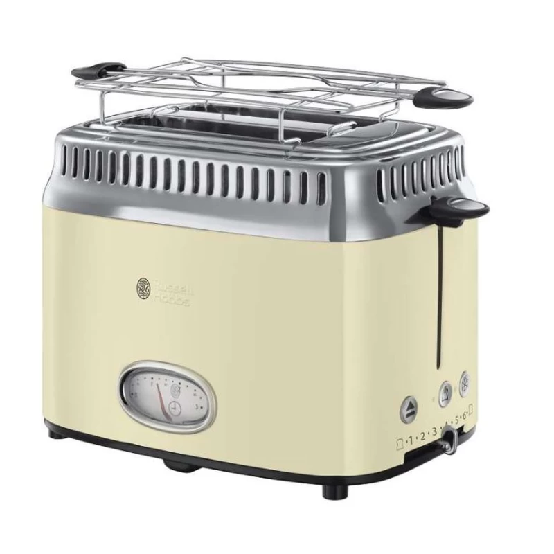 Russell Hobbs RH 21682-56 Retro Vintage Cream Toaster Φρυγανιέρα (811026)