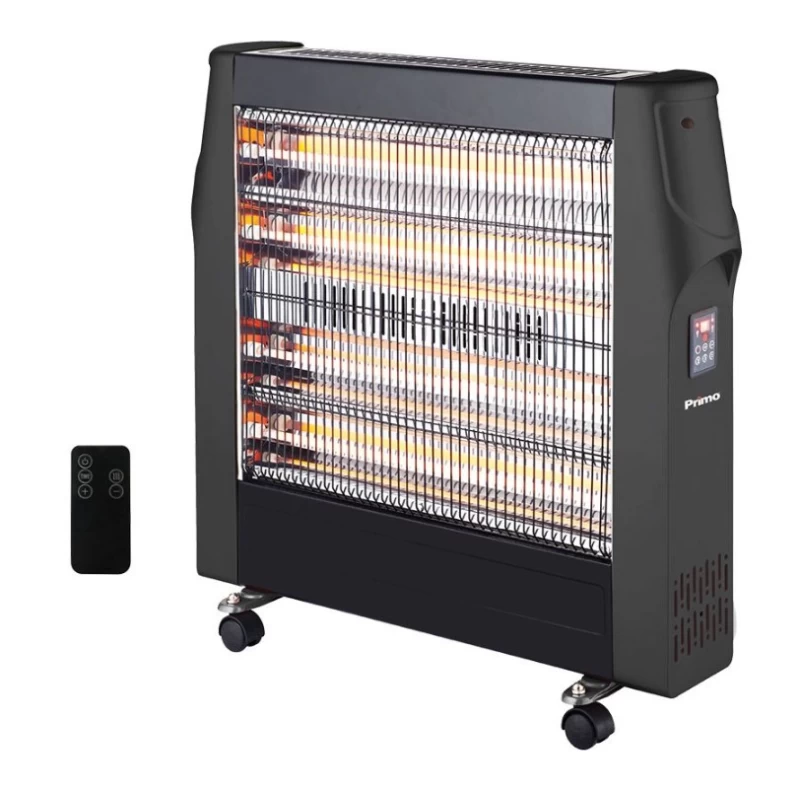 Primo QUARTZ SYH-1840 2400W Μαύρη Σόμπα Ηλεκτρική Χαλαζία (800132)