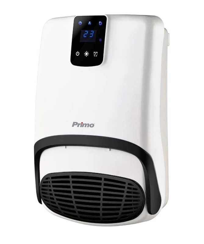 Primo PRBH-81005 2000W PRIMO Λευκό-Μαύρο Αερόθερμο Μπάνιου (810005)