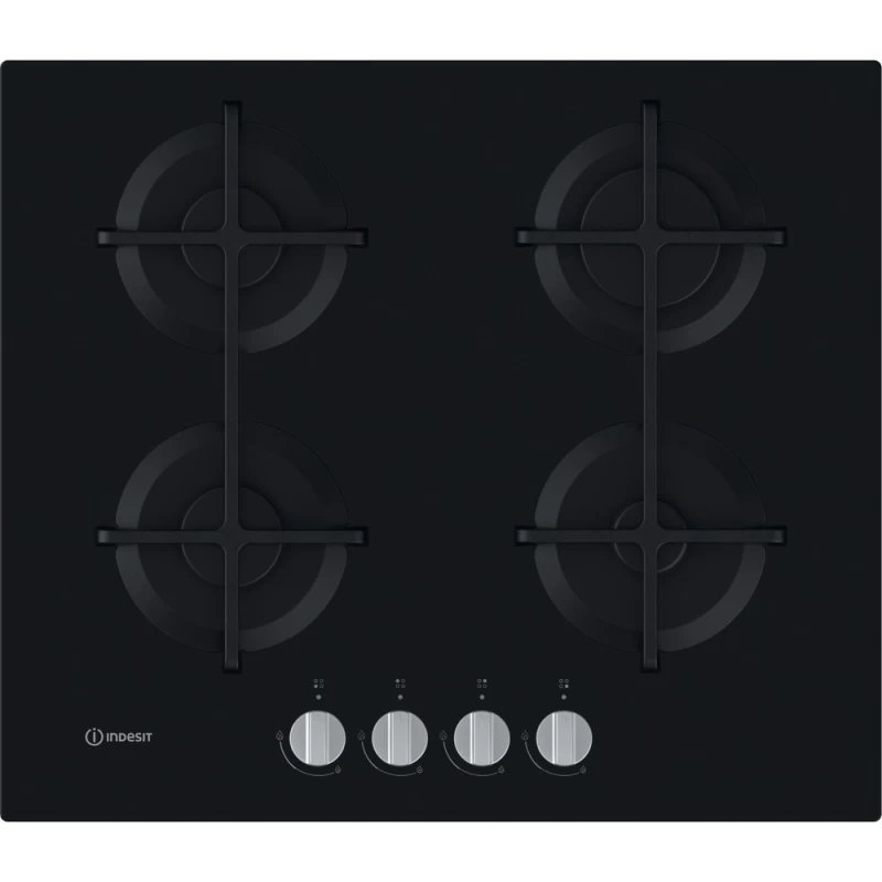 Indesit ING 61T/BK Αυτόνομη Εστία Γκαζιού