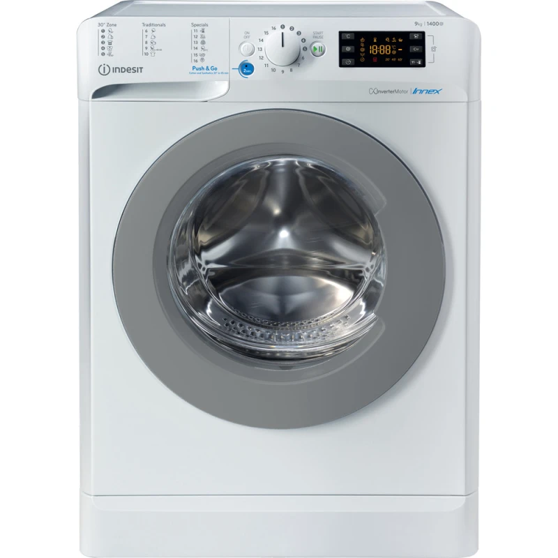 Indesit BWE 91484X WS EU N Πλυντήριο ρούχων