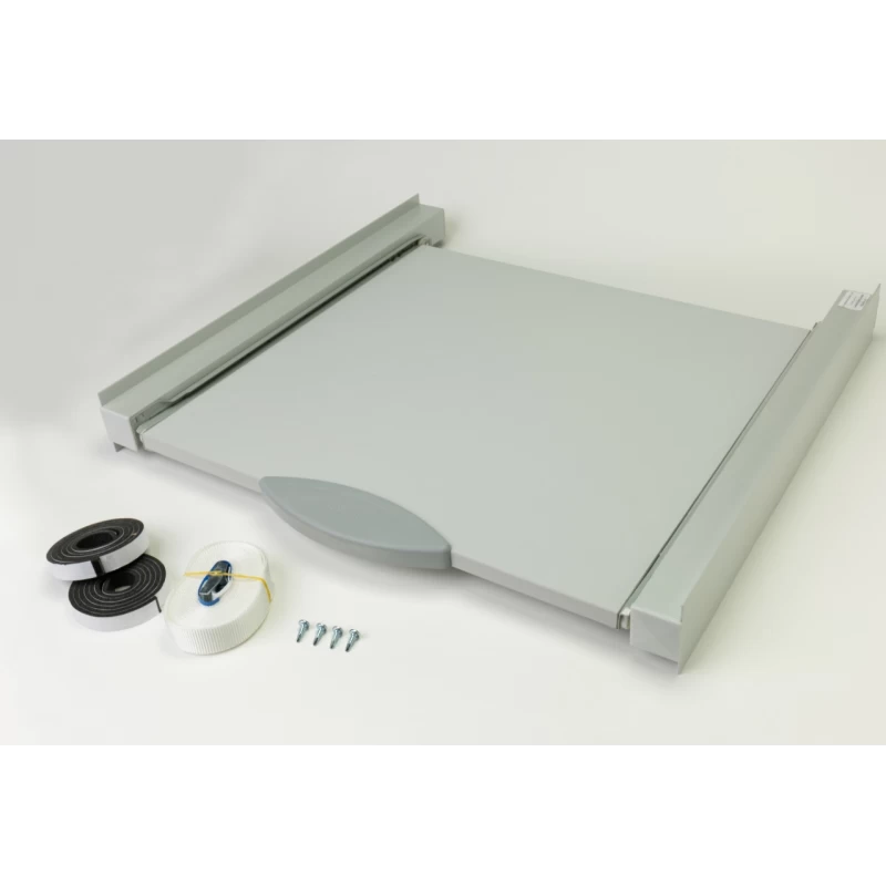 Roller 00726 Βάση Σύνδεσης Πλυντηρίου Στεγνωτηρίου με Συρτάρι χρώμα INOX